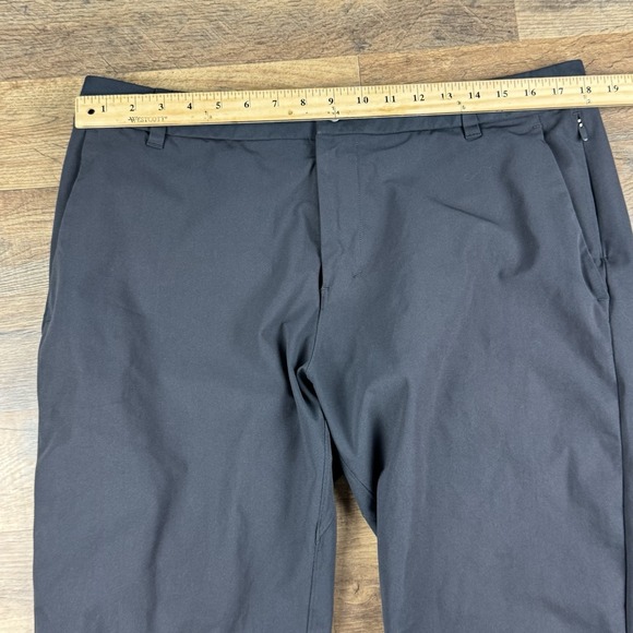 Lululemon Commission Classic-Fit Pant Warpstreme Comfort Men's 36x29 Gray - Picture 6 of 9